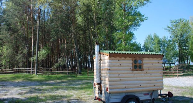 Переделываем бытовку в баню